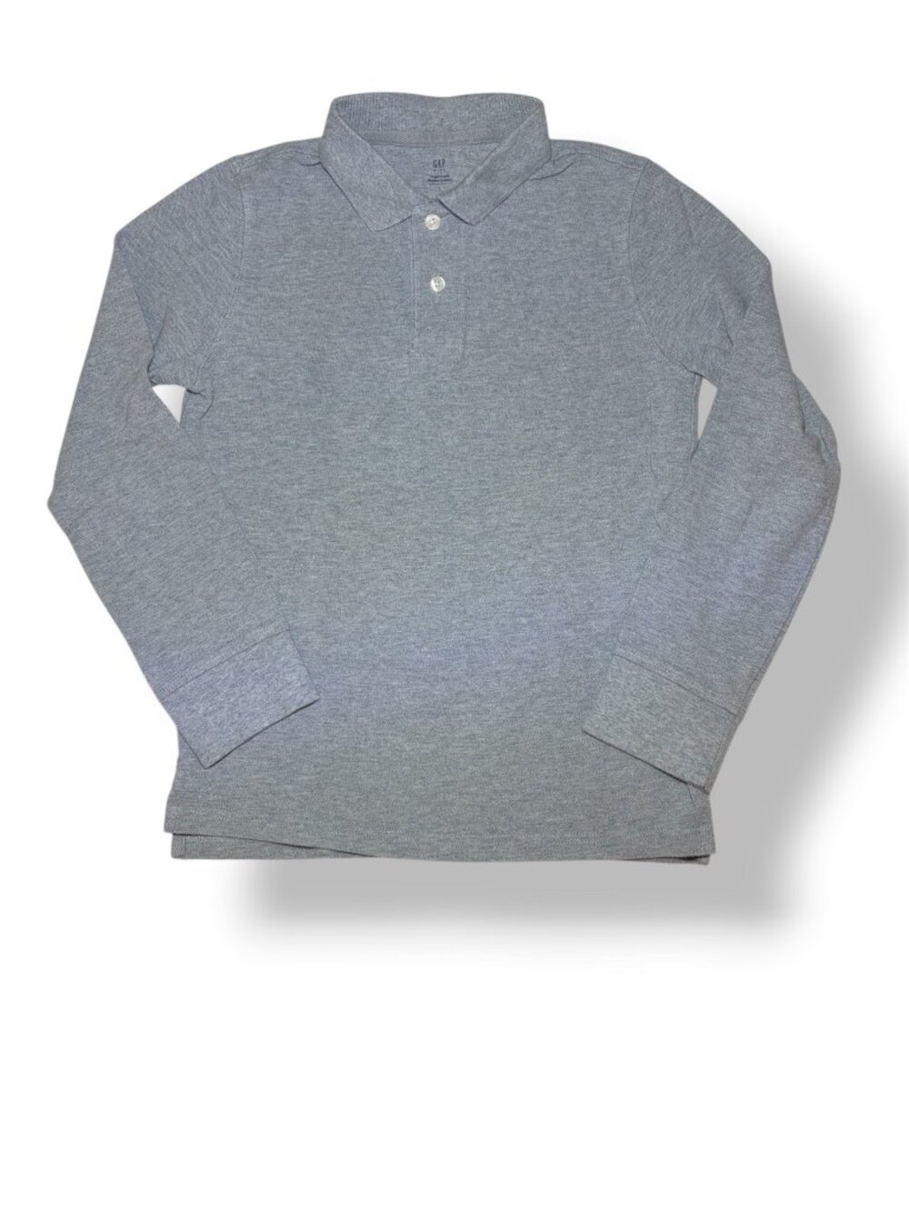 Gap Kids Organic Cotton Long Sleeve Polo Shirt Unisex
